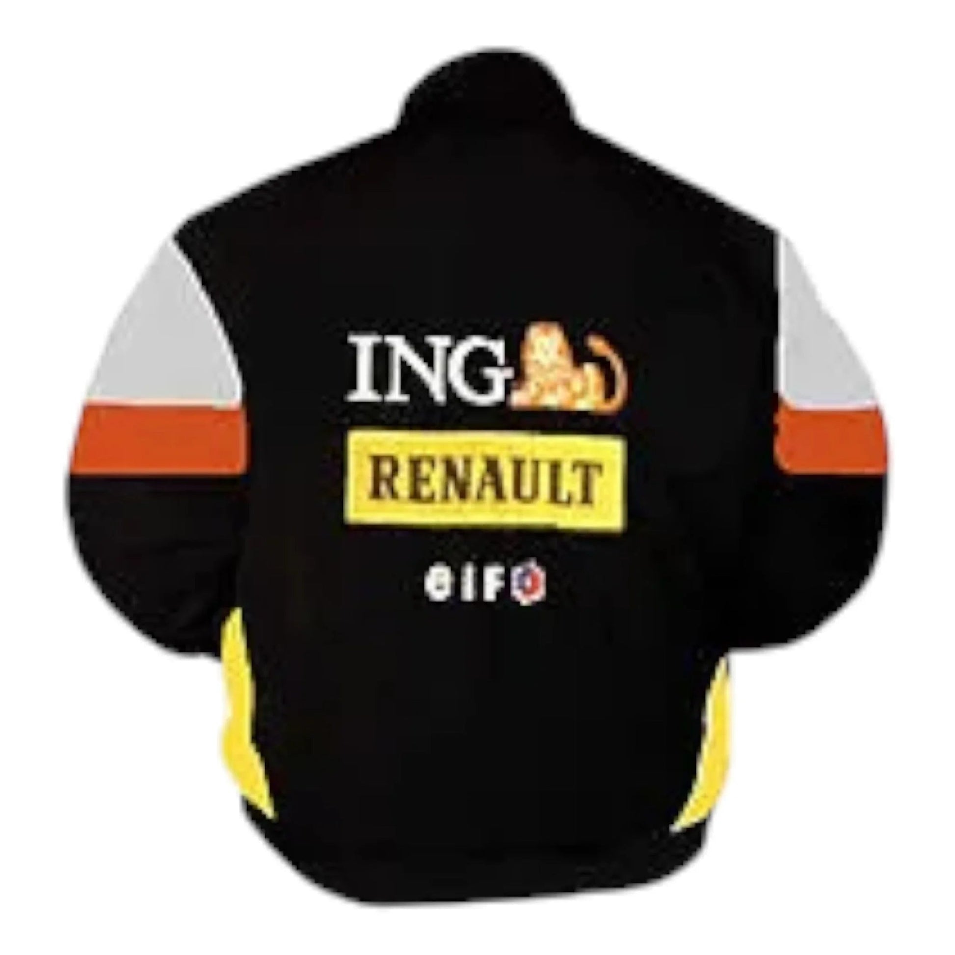 Renault F1 Racing Jacket Black, Orange and White
