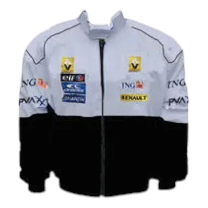 Renault ING F1 Racing Jacket Black and White