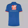 Haas Racing F1 2022 Women's Team Fitted Polo Shirt - Vintage F1 Racewear