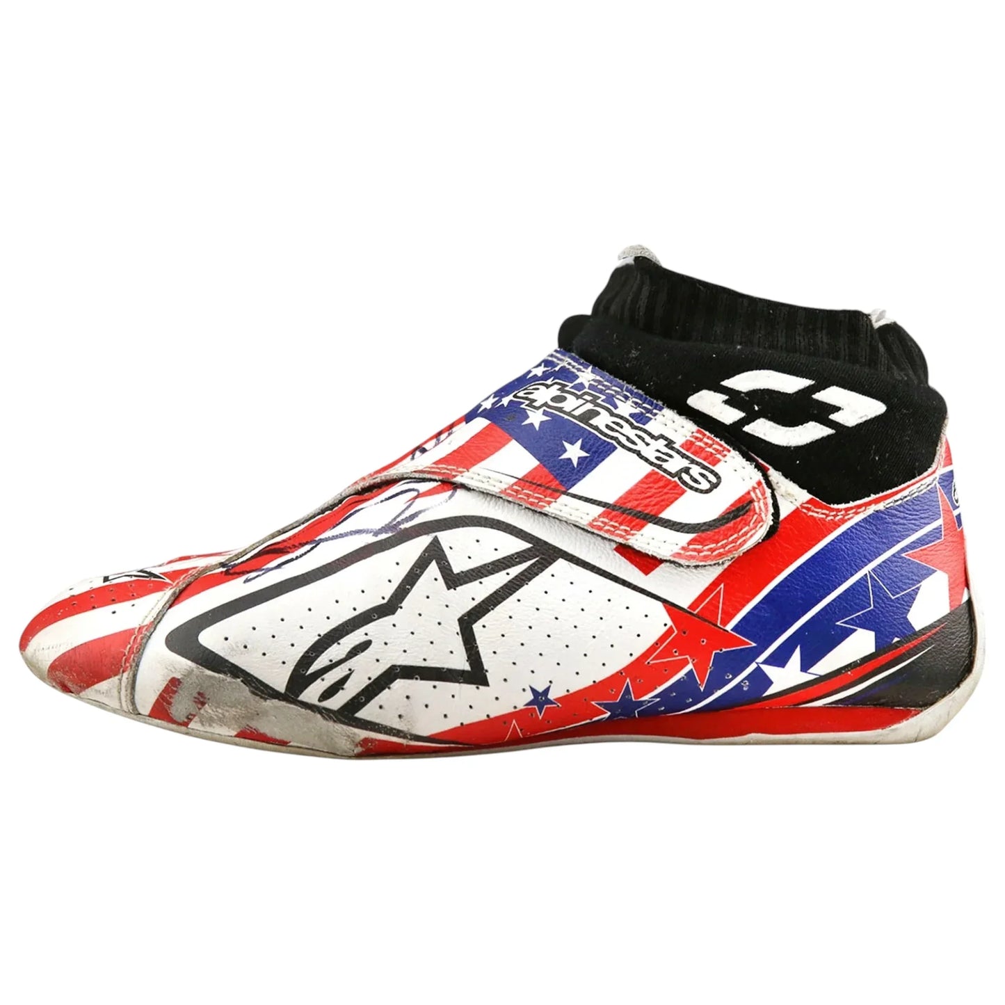 Romain Grosjean Signed Andretti Autosport IndyCar Boots