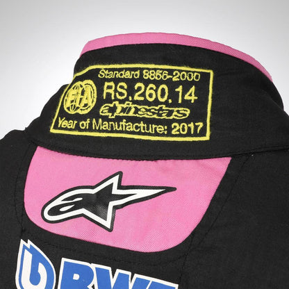 SERGIO PÉREZ 2017 SAHARA FORCE INDIA F1 TEAM RACE SUIT