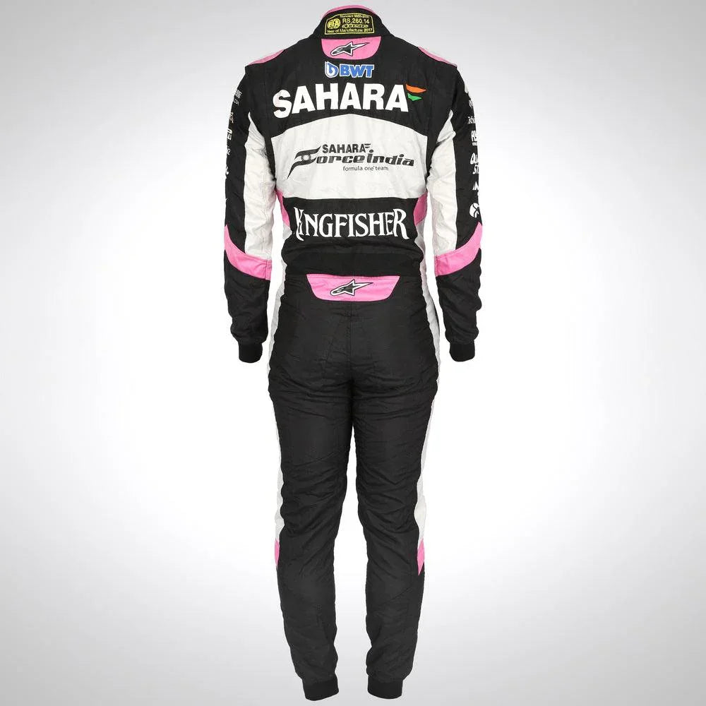 SERGIO PÉREZ 2017 SAHARA FORCE INDIA F1 TEAM RACE SUIT