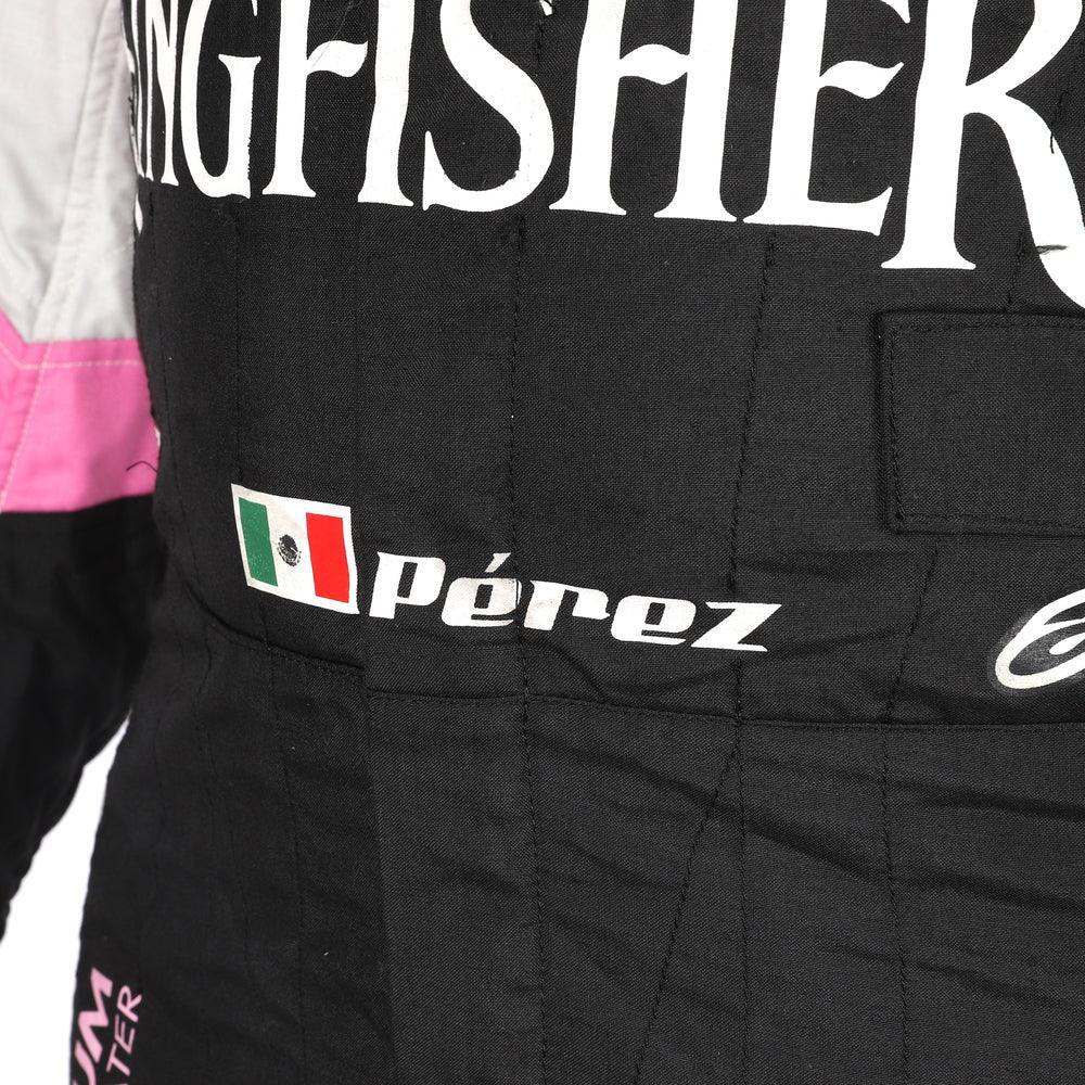 SERGIO PÉREZ 2017 SAHARA FORCE INDIA F1 TEAM RACE SUIT