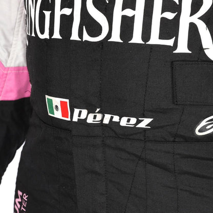 SERGIO PÉREZ 2017 SAHARA FORCE INDIA F1 TEAM RACE SUIT