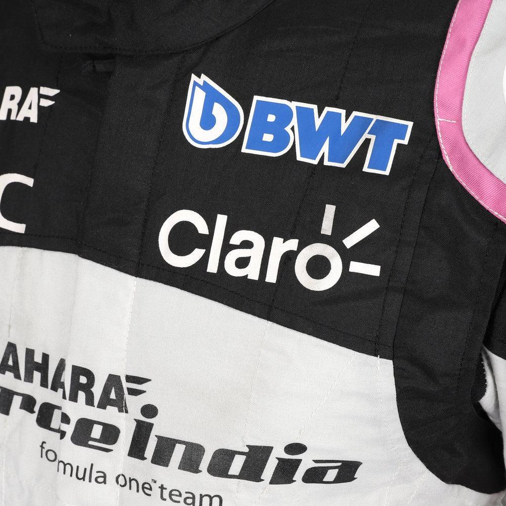 SERGIO PÉREZ 2017 SAHARA FORCE INDIA F1 TEAM RACE SUIT