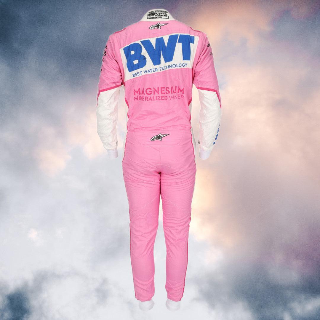 SERGIO PÉREZ 2020 BWT RACING POINT F1 TEAM RACE SUIT
