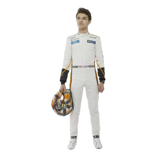 2017 Lando Norris Mclaren Formula 1 Race Suit - F1 Vintage Racewear