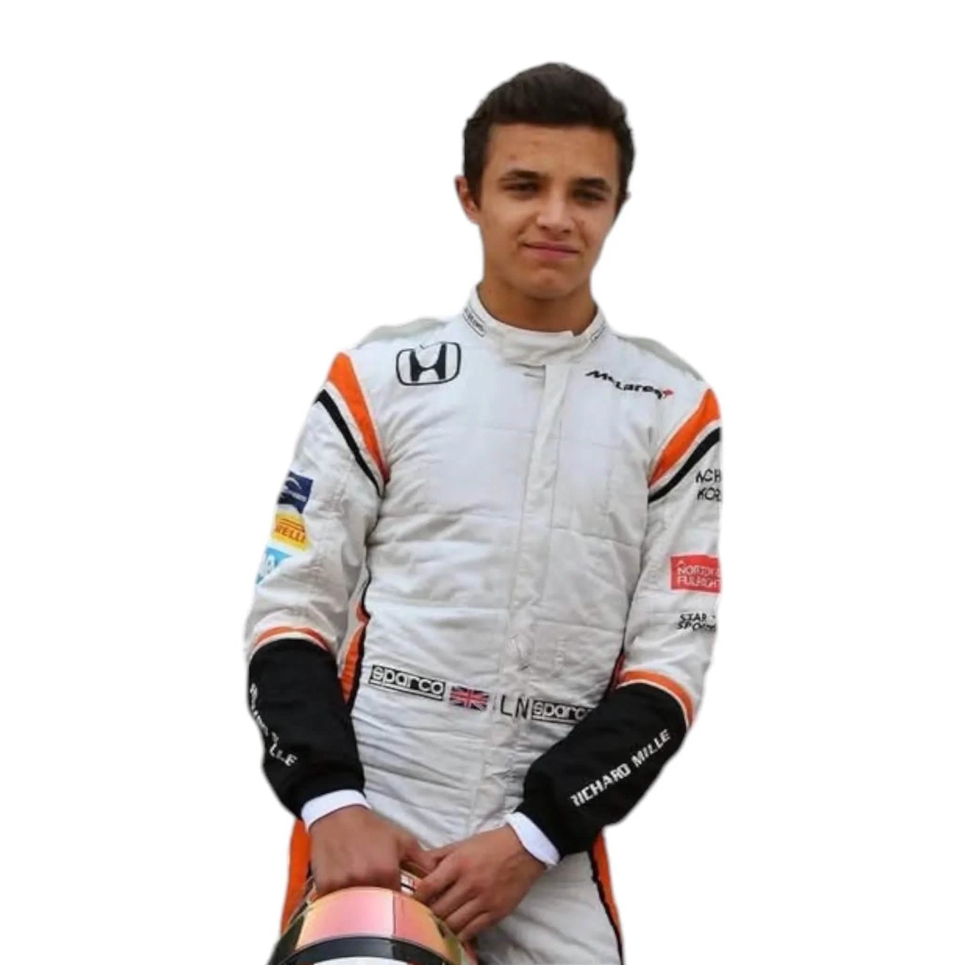 2017 Lando Norris Mclaren Formula 1 Race Suit - F1 Vintage Racewear