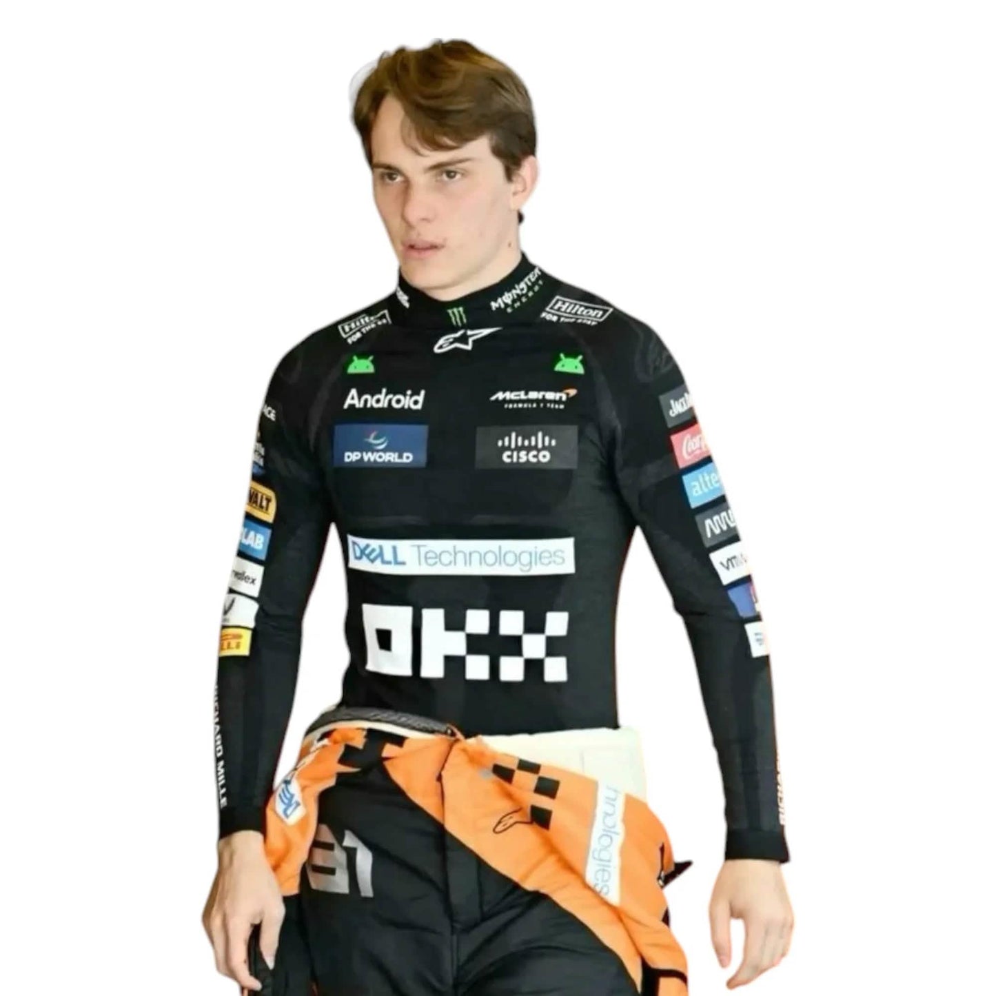 2025 Oscar Piastri McLaren F1 Race Suit - Japanese GP - F1 Vintage Racewear