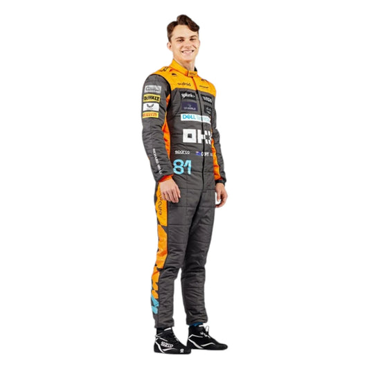 2023 Oscar Piastri McLaren F1 Team Replica Racing Suit - F1 Vintage Racewear