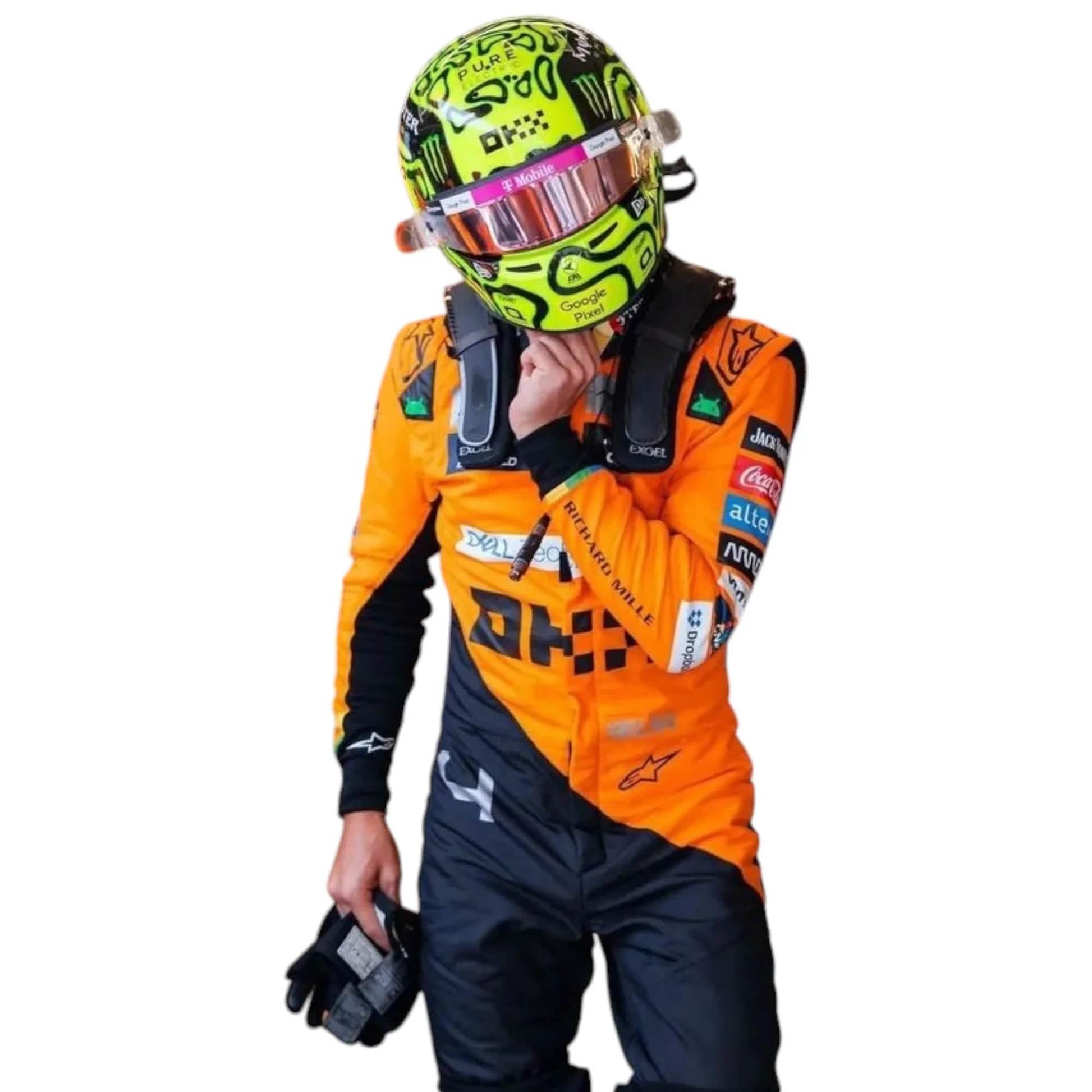 2025 Lando Norris McLaren F1 Race Suit - Japanese GP - F1 Vintage Racewear