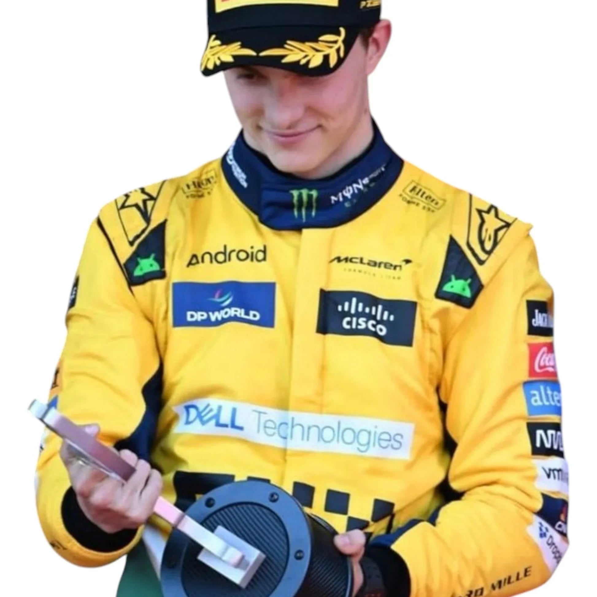 Oscar Piastri 2024 McLaren Monaco GP F1 Team Racing Suit Replica - F1 Vintage Racewear