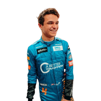 2020 Lando Norris McLaren Formula One Team Race Suit - F1 Vintage Racewear