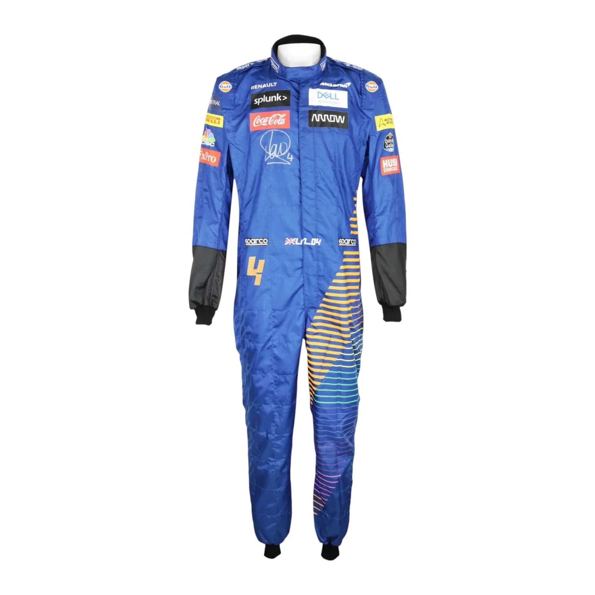 2020 Lando Norris McLaren Arrow Promo Formula 1 Suit - F1 Vintage Racewear