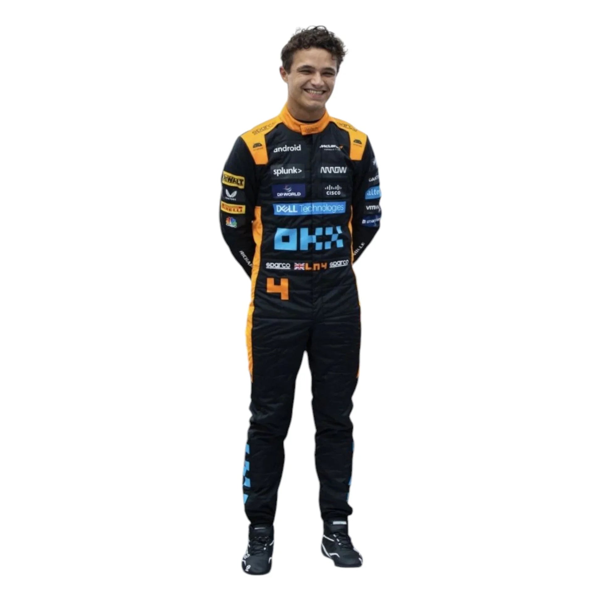 Lando Norris 2023 McLaren F1 Race Suit Replica - Japanese GP - F1 Vintage Racewear