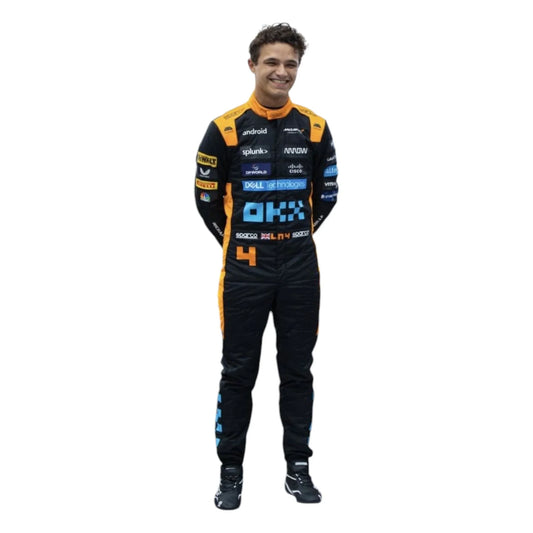 Lando Norris 2023 McLaren F1 Race Suit Replica - Japanese GP - F1 Vintage Racewear