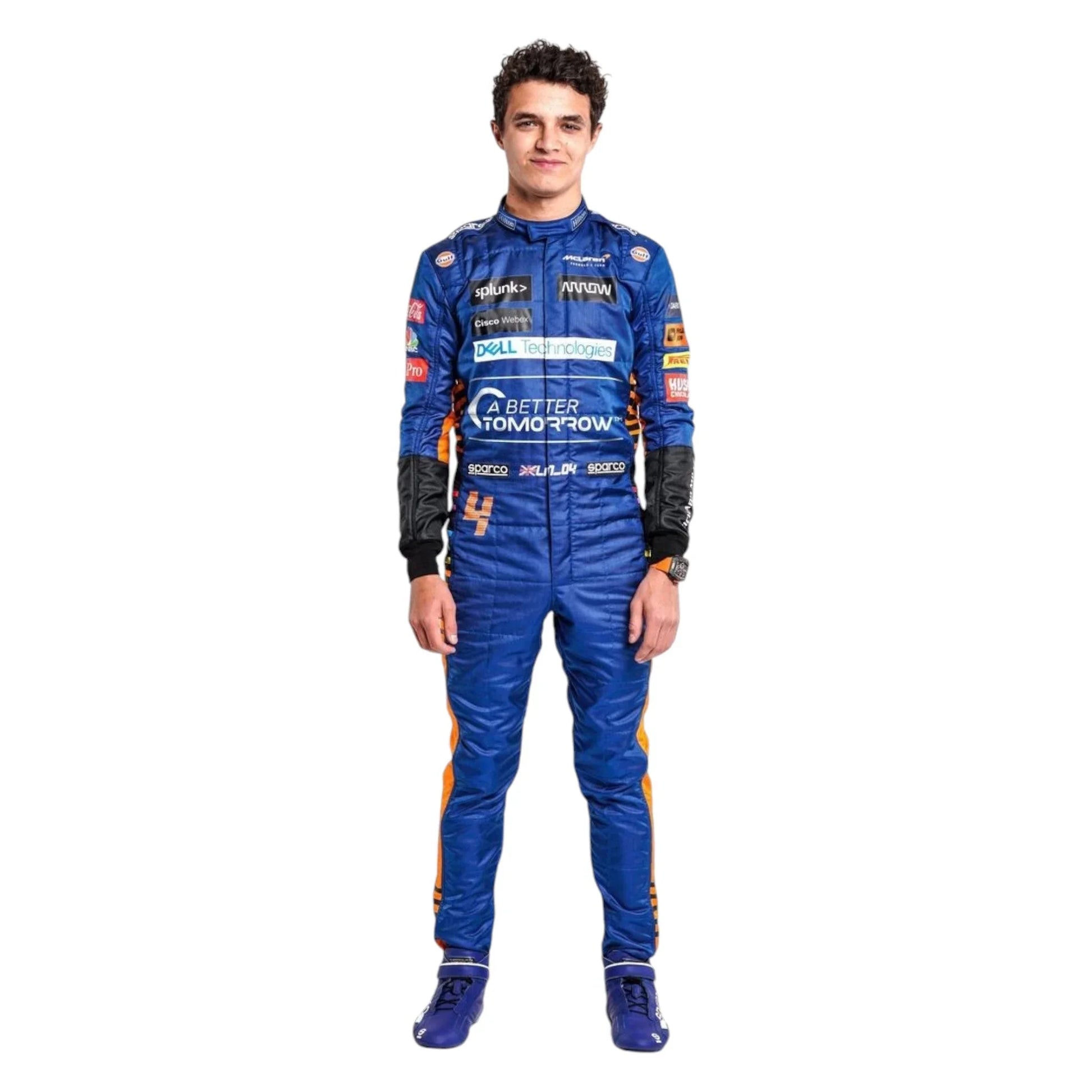 2021 Lando Norris McLaren Formula 1 Team Race Suit - F1 Vintage Racewear
