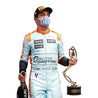 2021 Lando Norris McLaren F1 Race Suit - Monaco GP - F1 Vintage Racewear