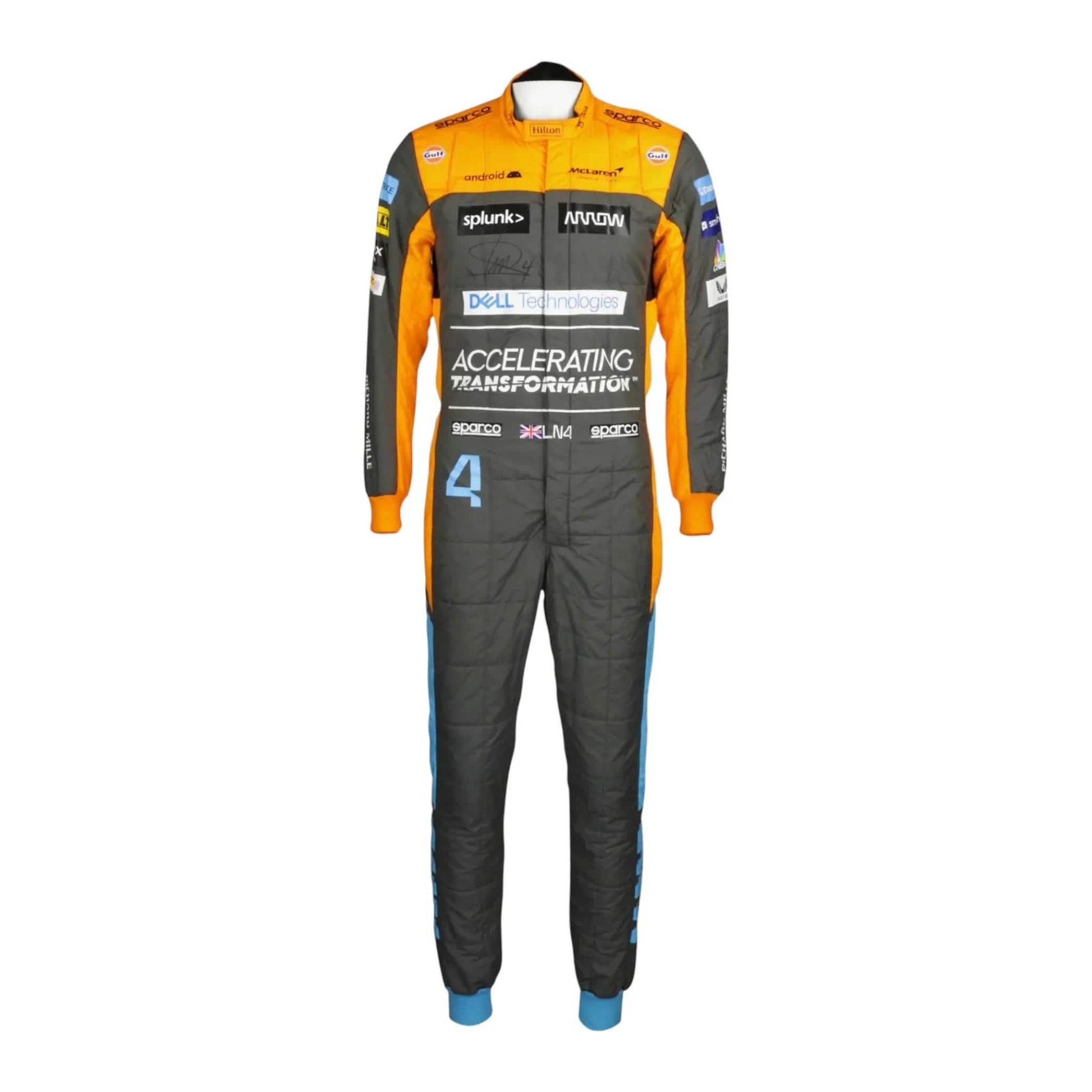 2022 Lando Norris McLaren Formula 1 Race Suit - F1 Vintage Racewear