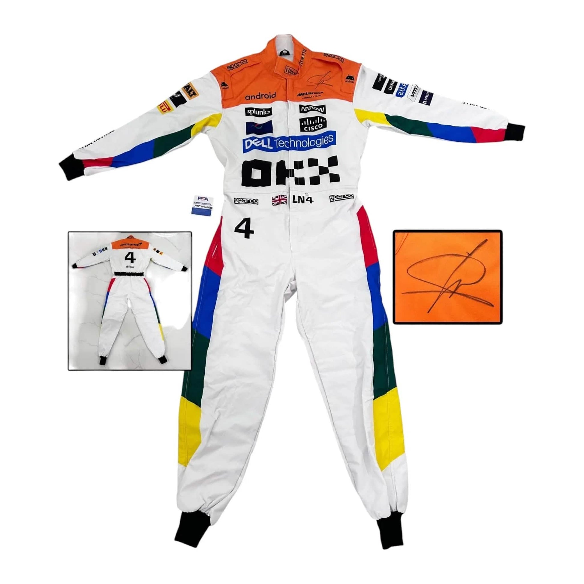 Lando Norris Race Suit 2023 Silverstone GP McLaren Formula 1 Team - F1 Vintage Racewear