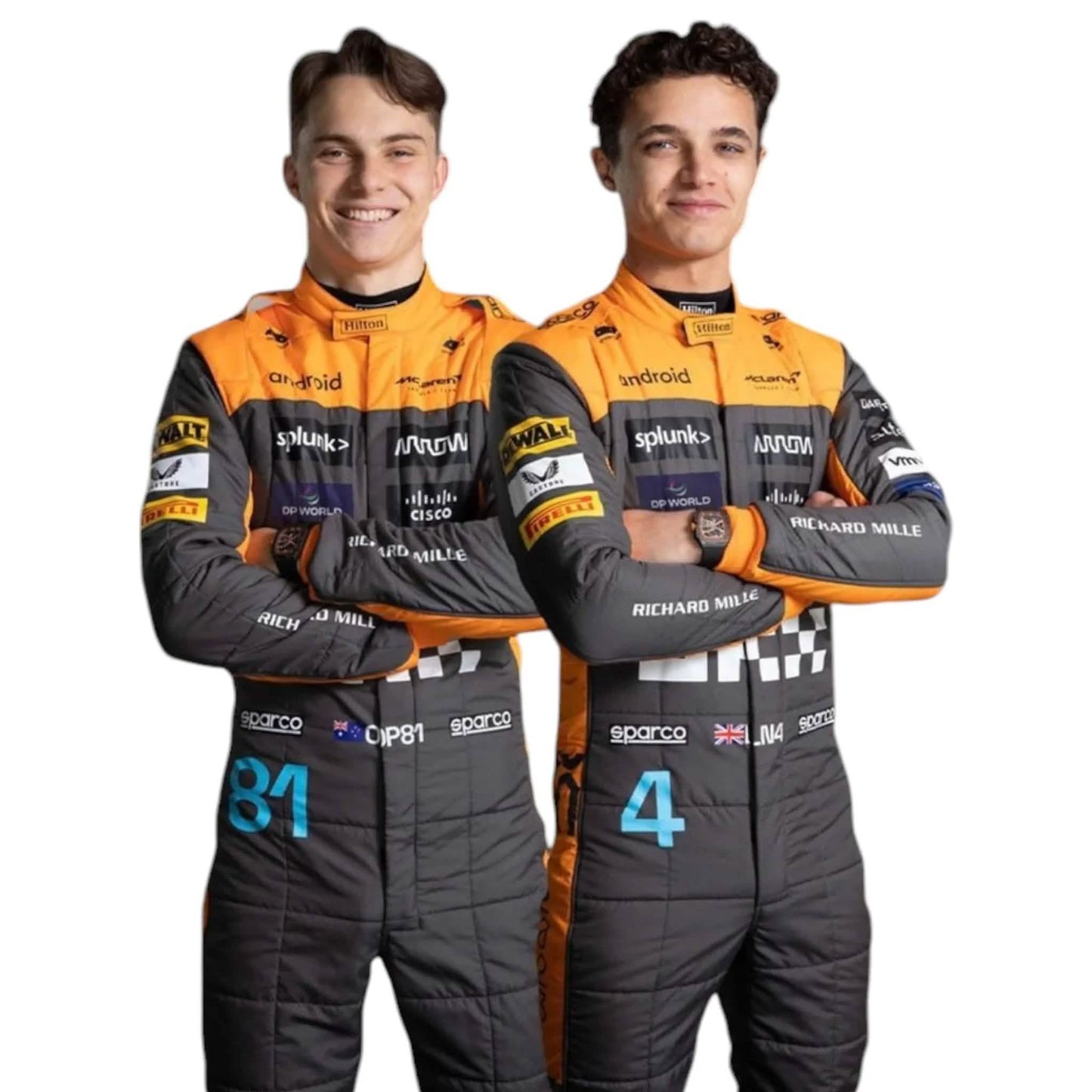 2023 Lando Norris McLaren F1 Team Replica Racing Suit - F1 Vintage Racewear