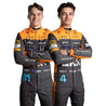 2023 Lando Norris McLaren F1 Team Replica Racing Suit - F1 Vintage Racewear