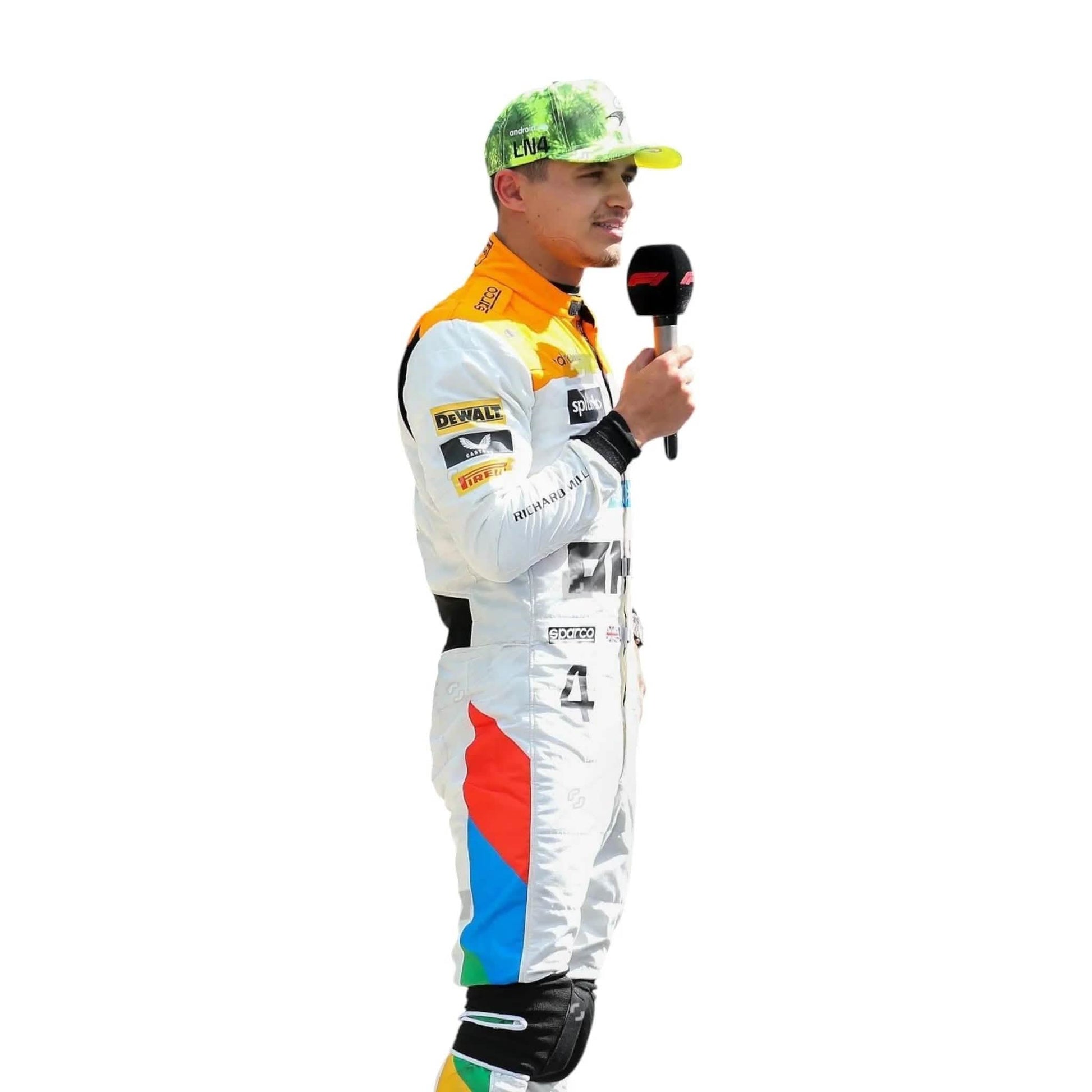 Lando Norris Race Suit 2023 Silverstone GP McLaren Formula 1 Team - F1 Vintage Racewear