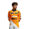 2024 Lando Norris McLaren Formula 1 Team Race Suit - Singapore GP - F1 Vintage Racewear