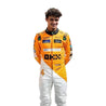 2024 Lando Norris McLaren Formula 1 Team Race Suit - Singapore GP - F1 Vintage Racewear