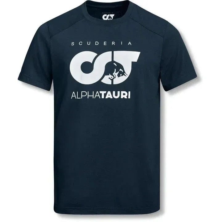 Scuderia AlphaTauri F1 Men's Logo T-Shirt - Navy/White
