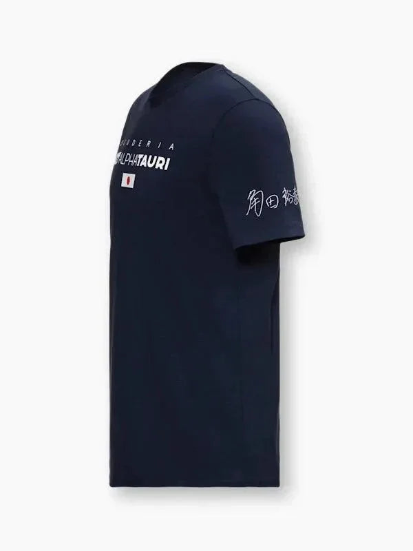 Scuderia AlphaTauri F1 Men's Yuki Tsunoda Driver T-Shirt - Navy