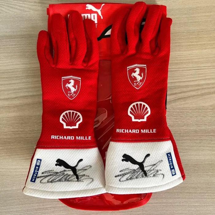Scuderia Ferrari Charles Leclerc F1 PRO gloves - Joshua Vides