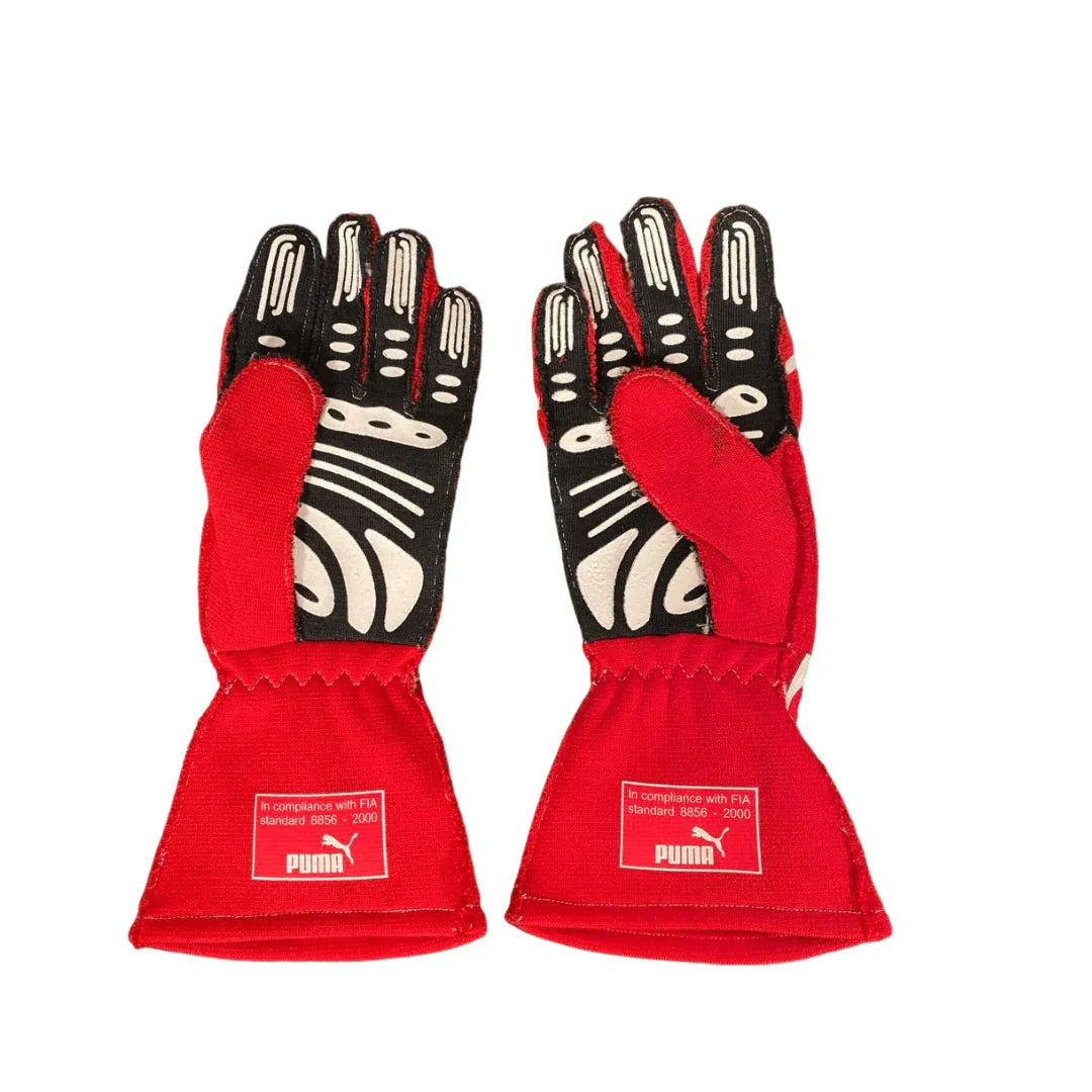 2014 Fernando Alonso Ferrari F1 Race Gloves - F1 Vintage Racewear