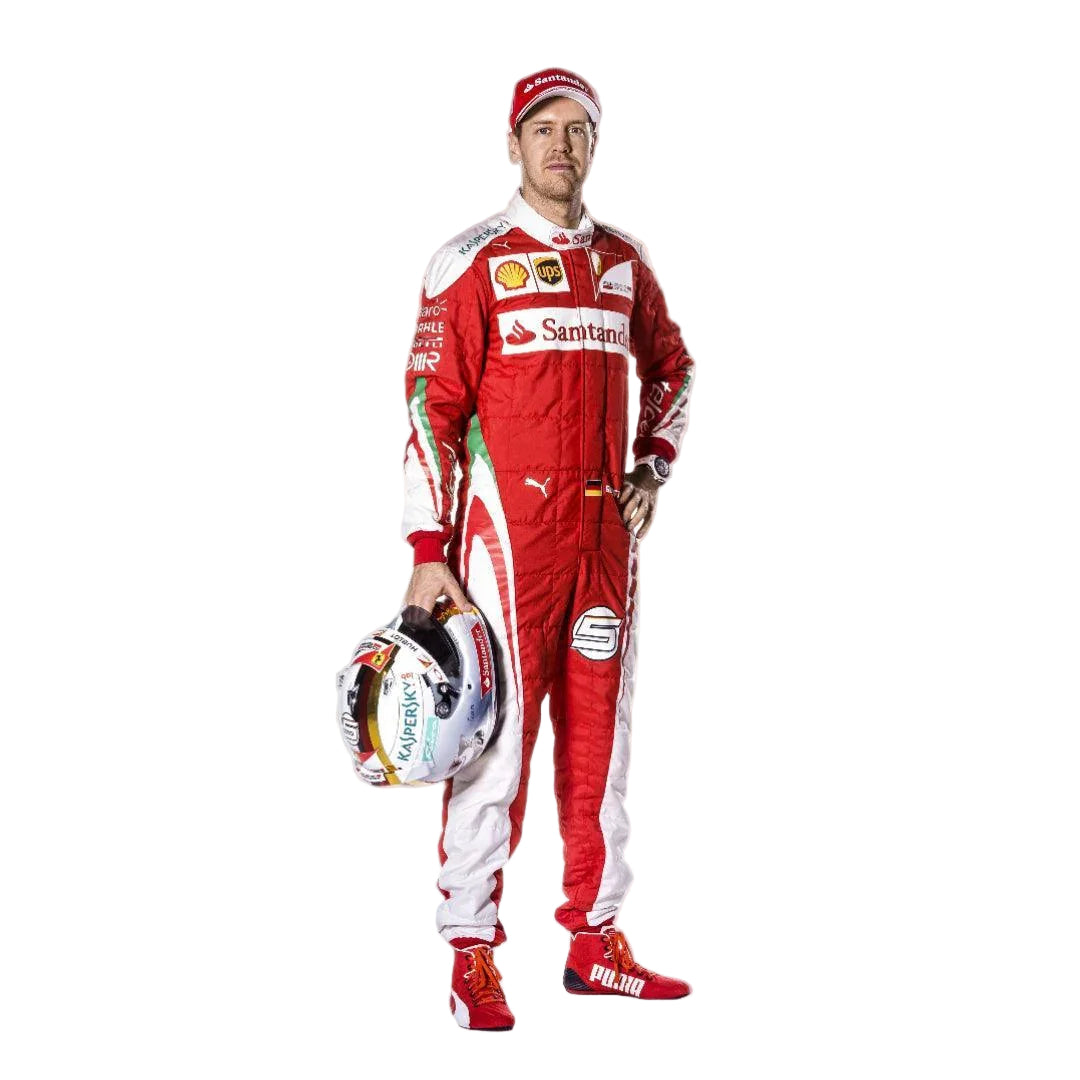 Sebastian Vettel 2016 Formula One Race Suit Scuderia Ferrari F1