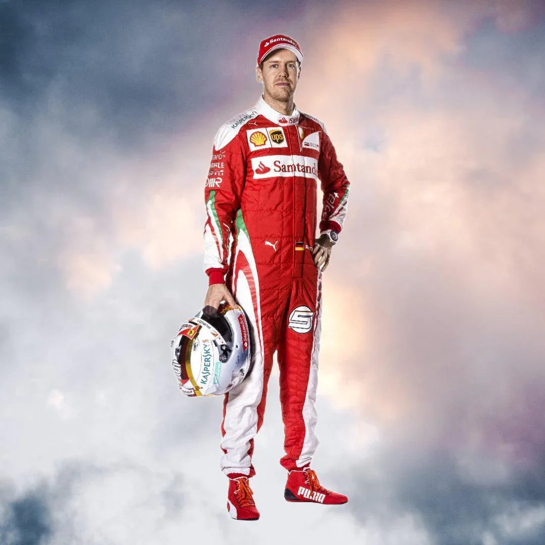 Sebastian Vettel 2016 Formula One Race Suit Scuderia Ferrari F1