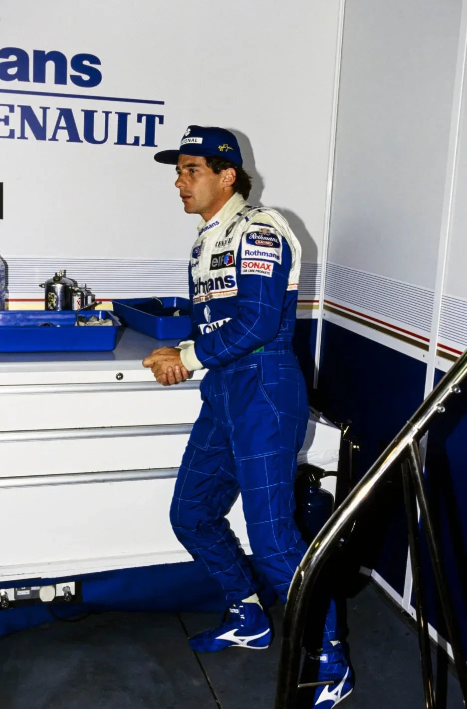 1994 Ayrton Senna Replica Mizuno Williams F1 Race Boots - F1 Vintage Racewear