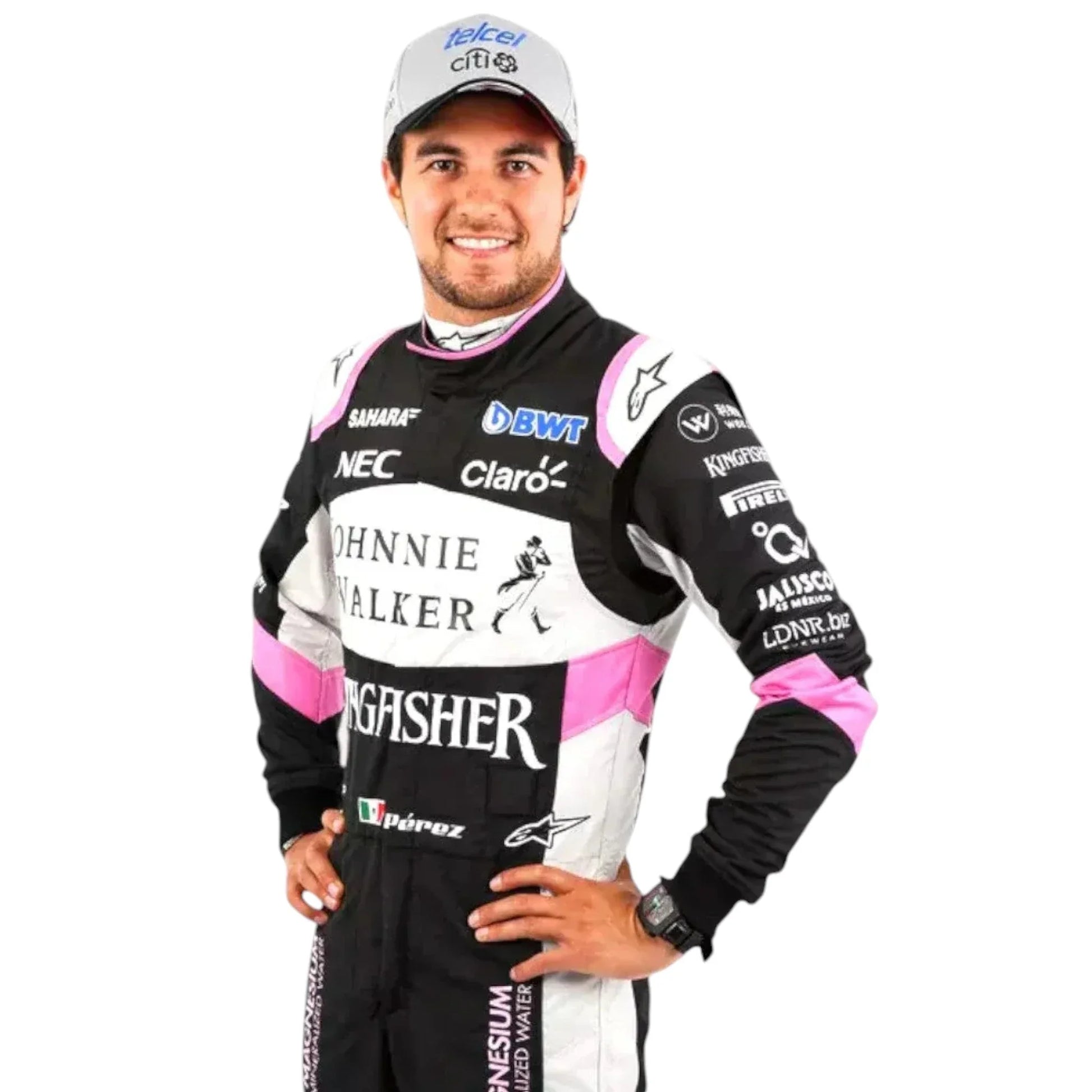 Sergio Perez 2017 Race Suit BWT Alpine F1 Team