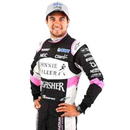 Sergio Perez 2017 Race Suit BWT Alpine F1 Team