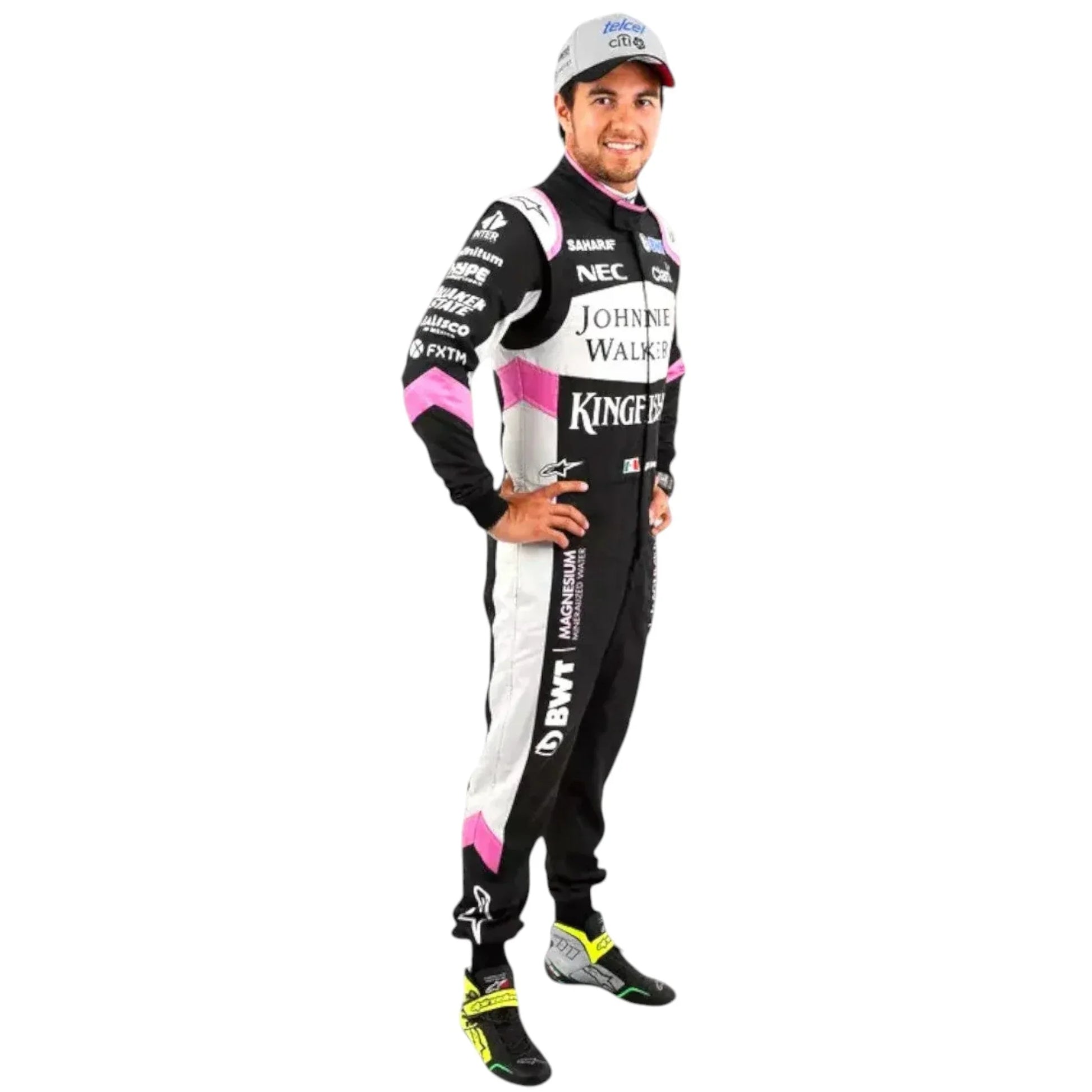 Sergio Perez 2017 Race Suit BWT Alpine F1 Team