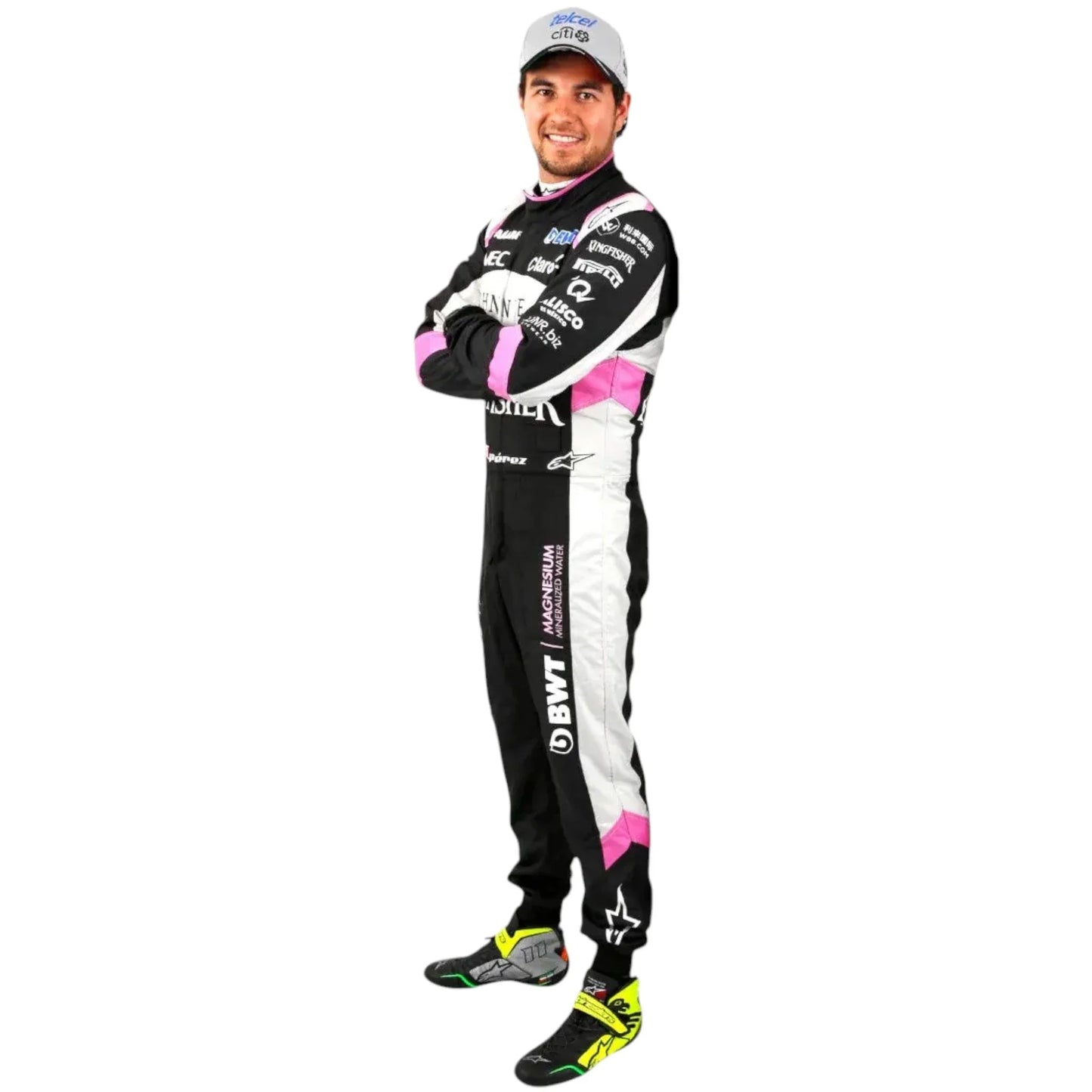 Sergio Perez 2017 Race Suit BWT Alpine F1 Team
