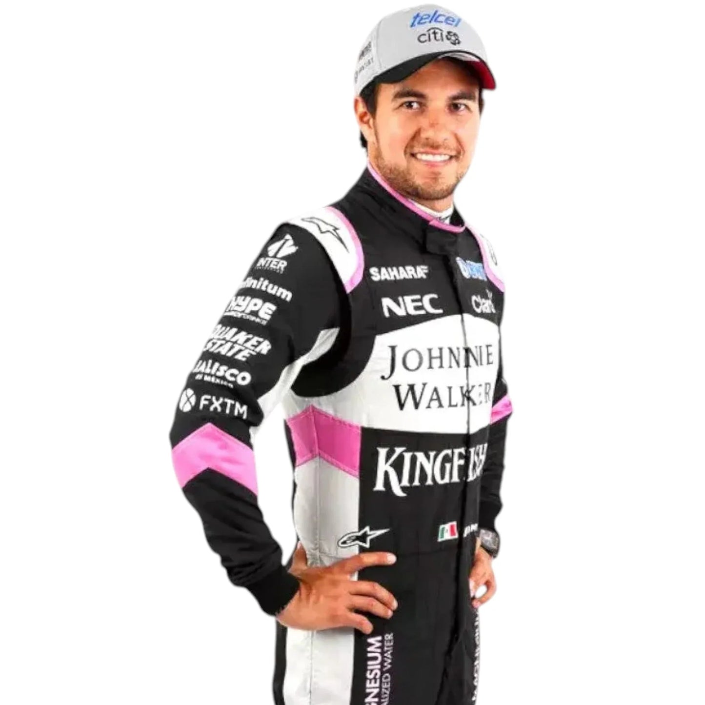 Sergio Perez 2017 Race Suit BWT Alpine F1 Team