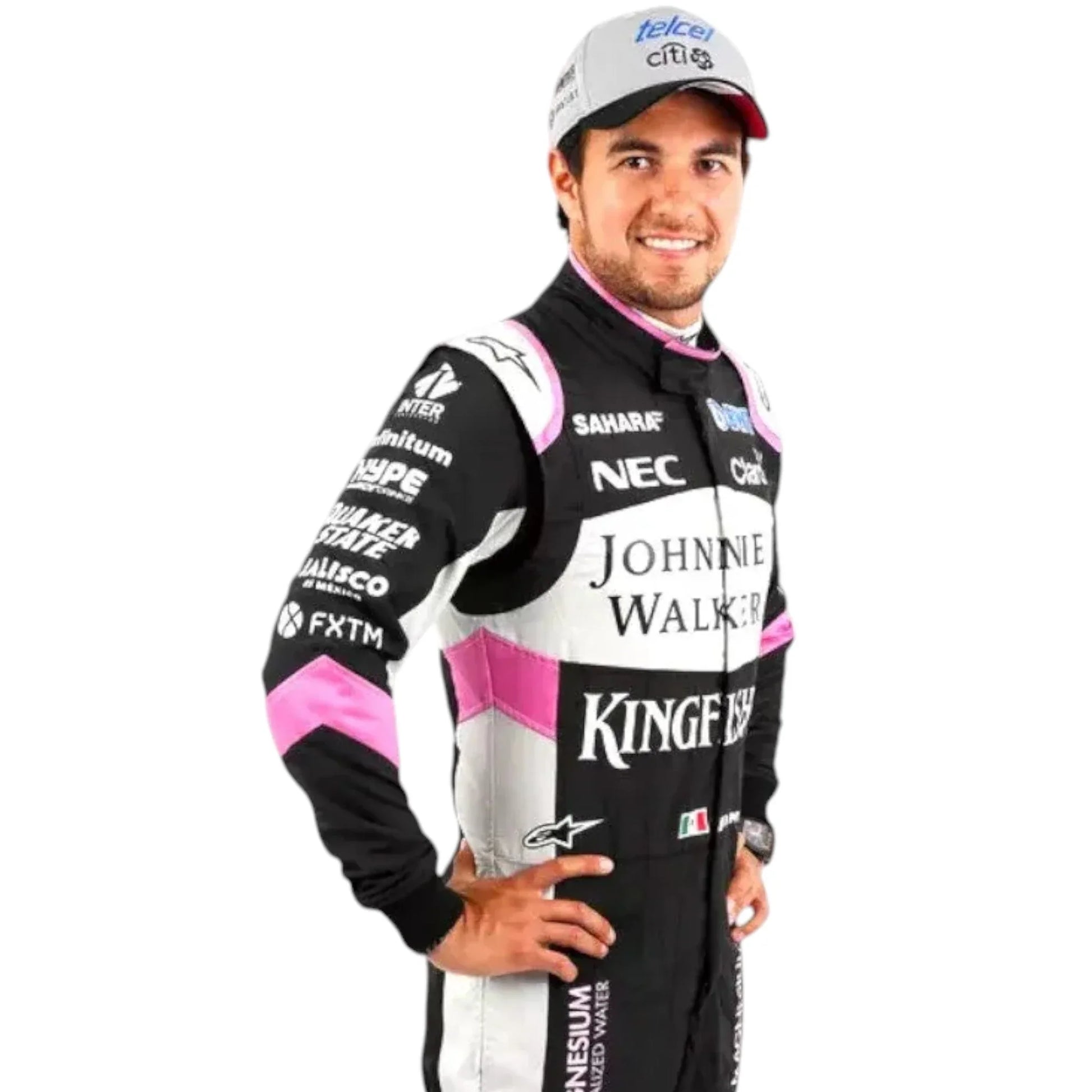 Sergio Perez 2017 Race Suit BWT Alpine F1 Team
