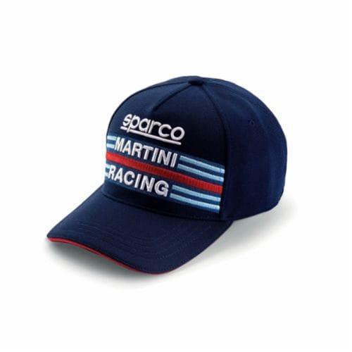 Sparco Cap Flat Visor Martini Racing
