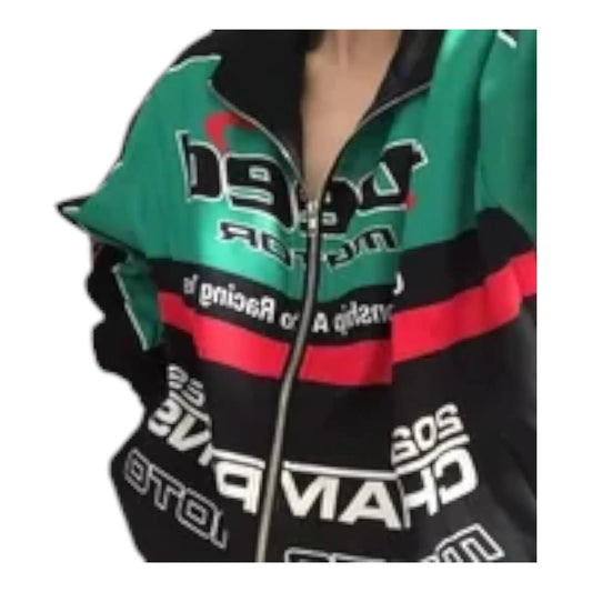 Speed Motor Green racing f1 jacket