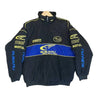 Subaru Racing Vintage Zip Up Unisex Jacket - Vintage F1 Racewear
