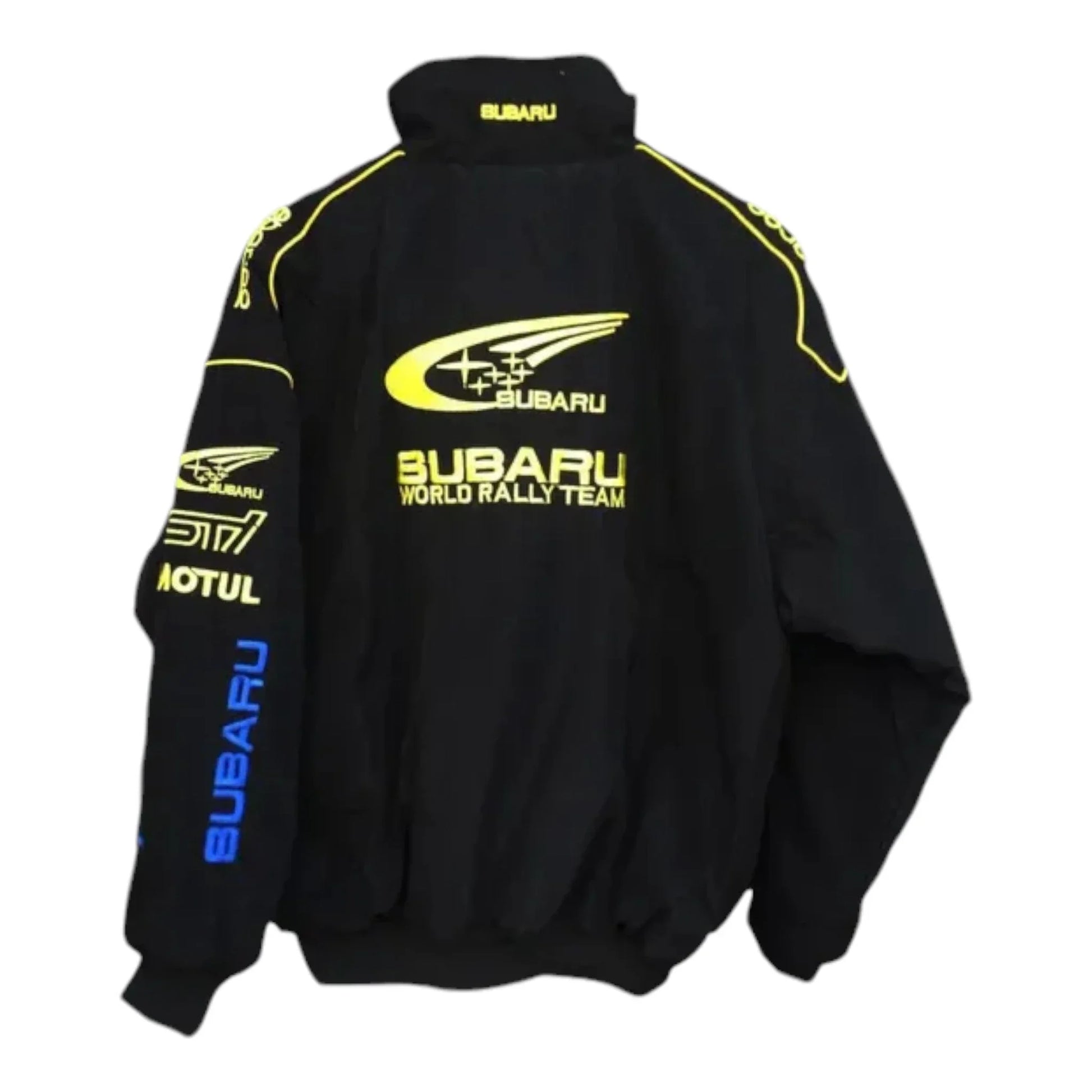 Subaru Racing Vintage Zip Up Unisex Jacket - F1 Vintage Racewear