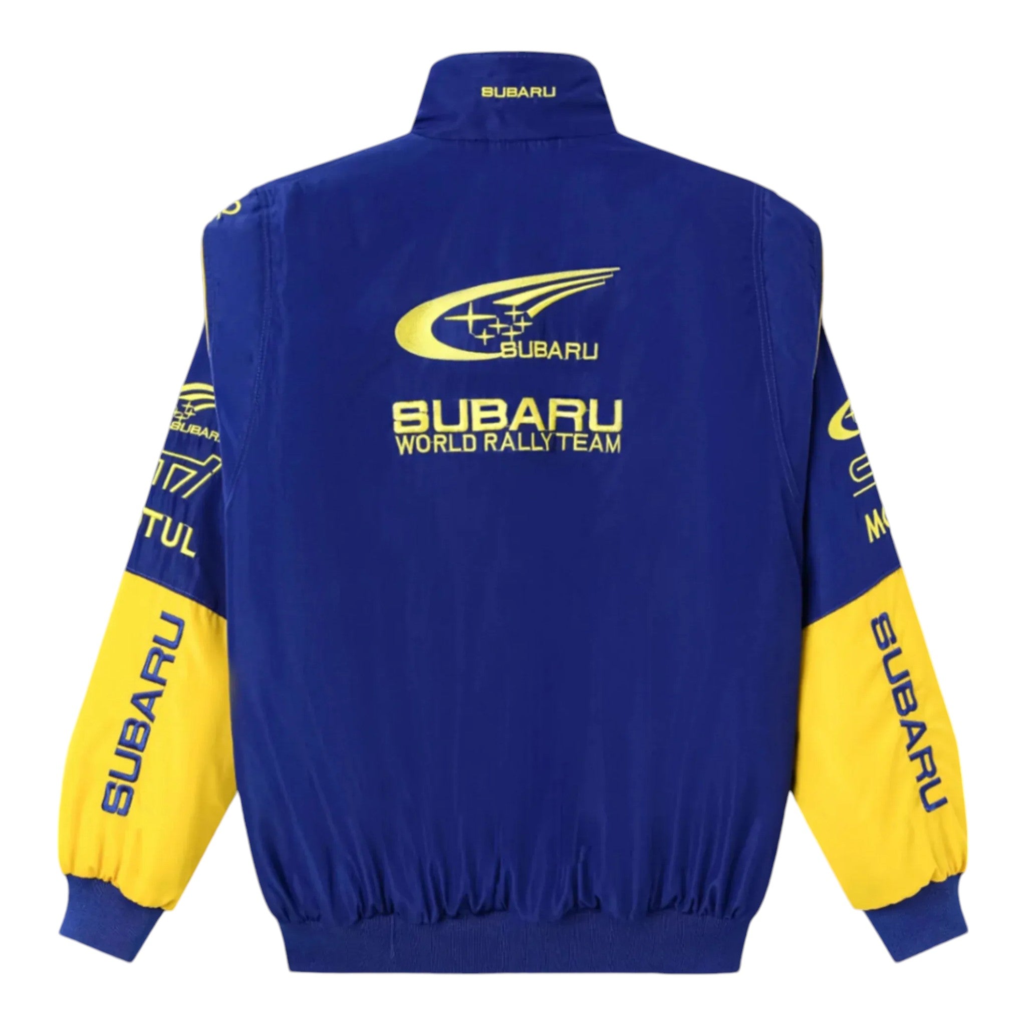 Subaru Rally Vintage Blue Jacket - Vintage F1 Racewear