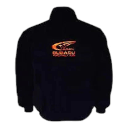 Subaru Jacket Black with Piping