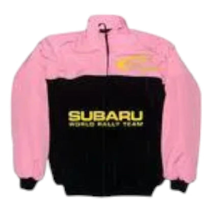 Subaru Racing Jacket Black & Pink