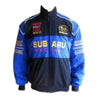 Subaru Racing Jacket Black & Blue - Vintage F1 Racewear